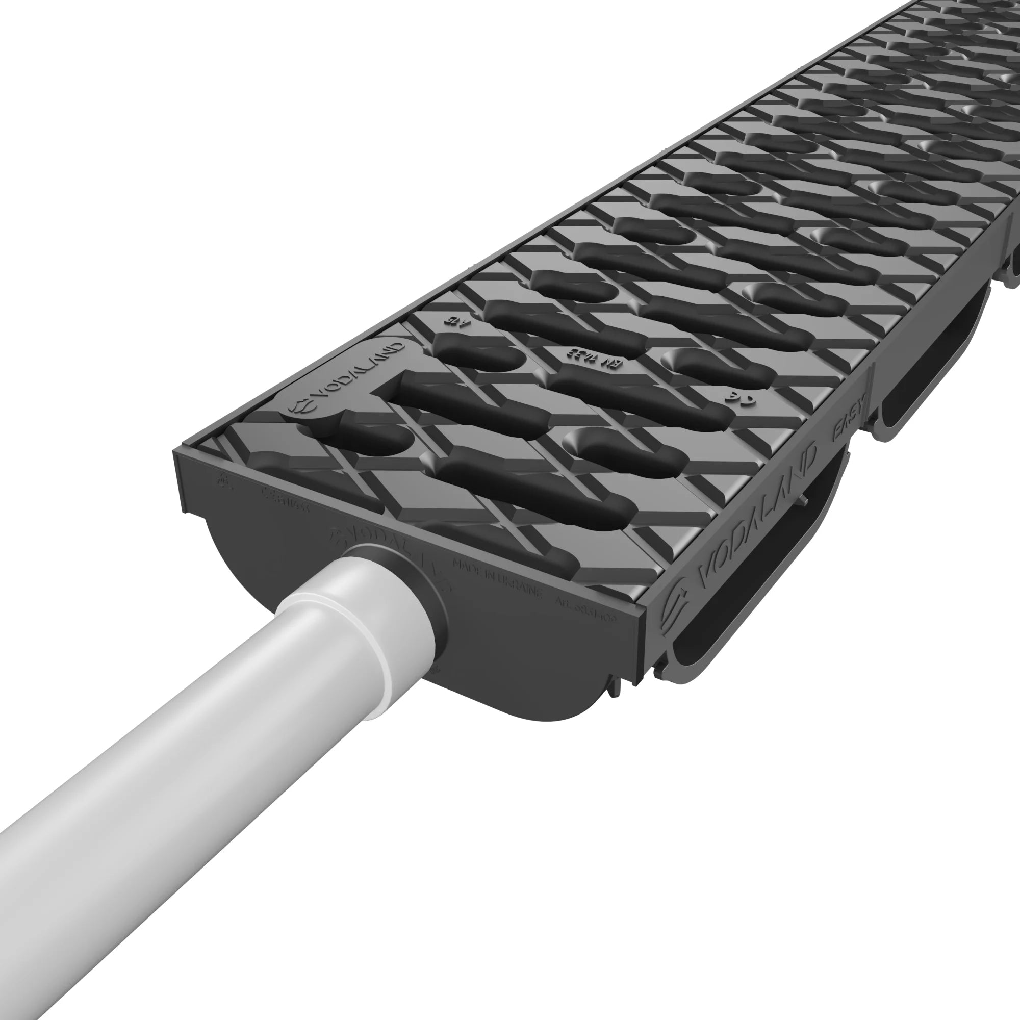 Tapa fin para canal Easy Low con salida