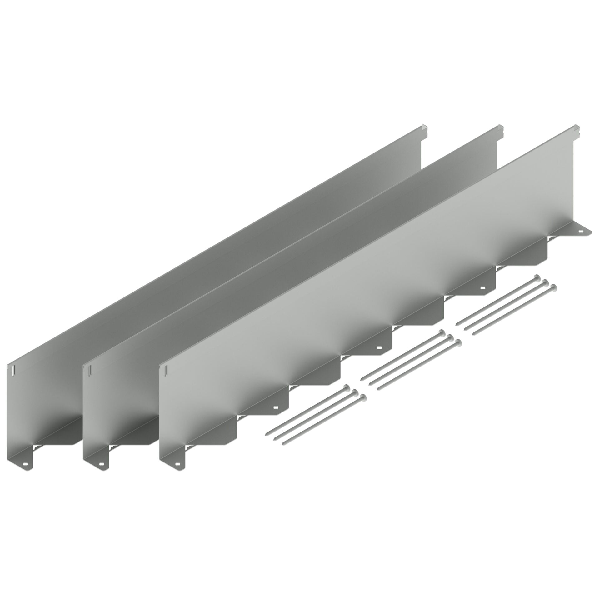 Bordura de aluminio