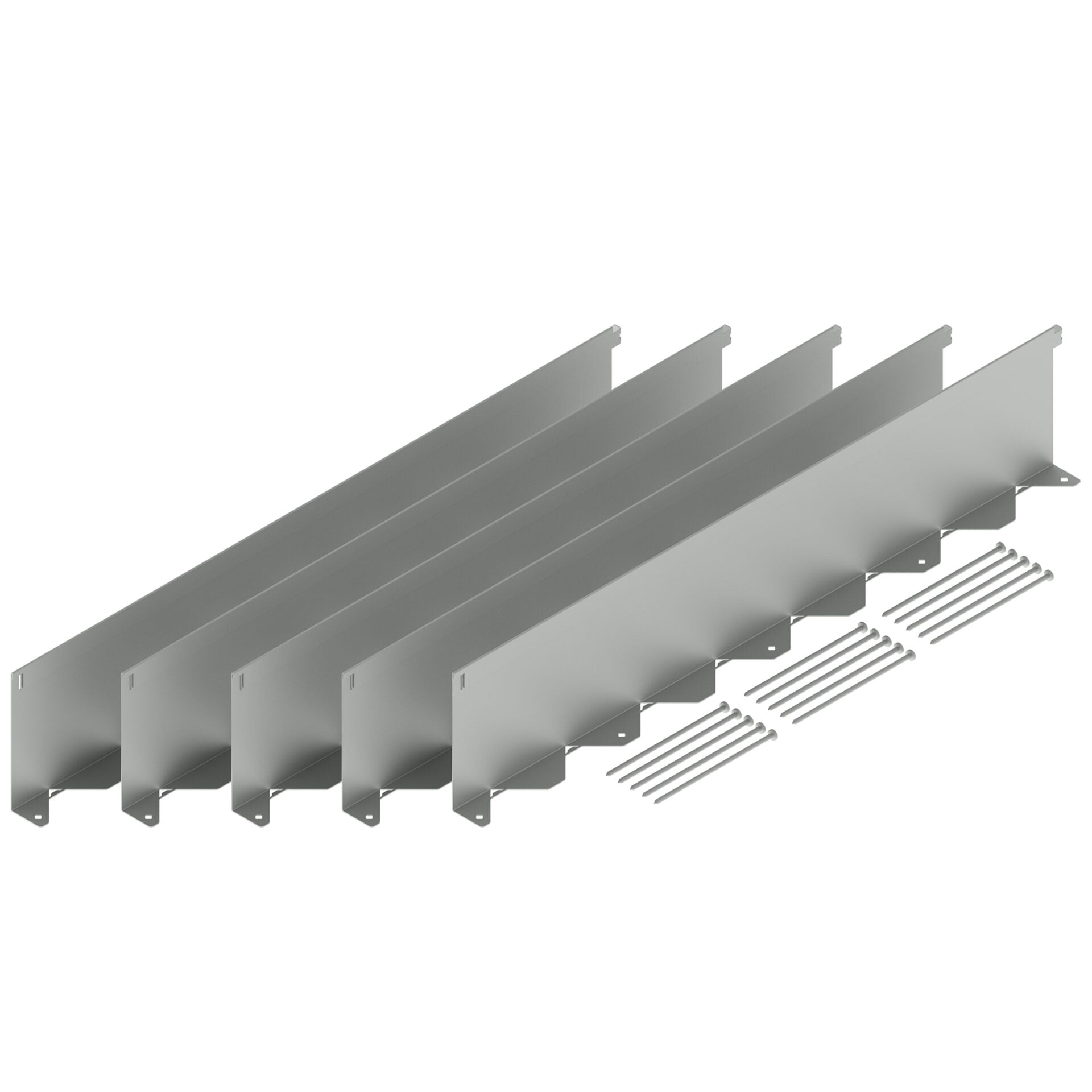 Bordura de aluminio