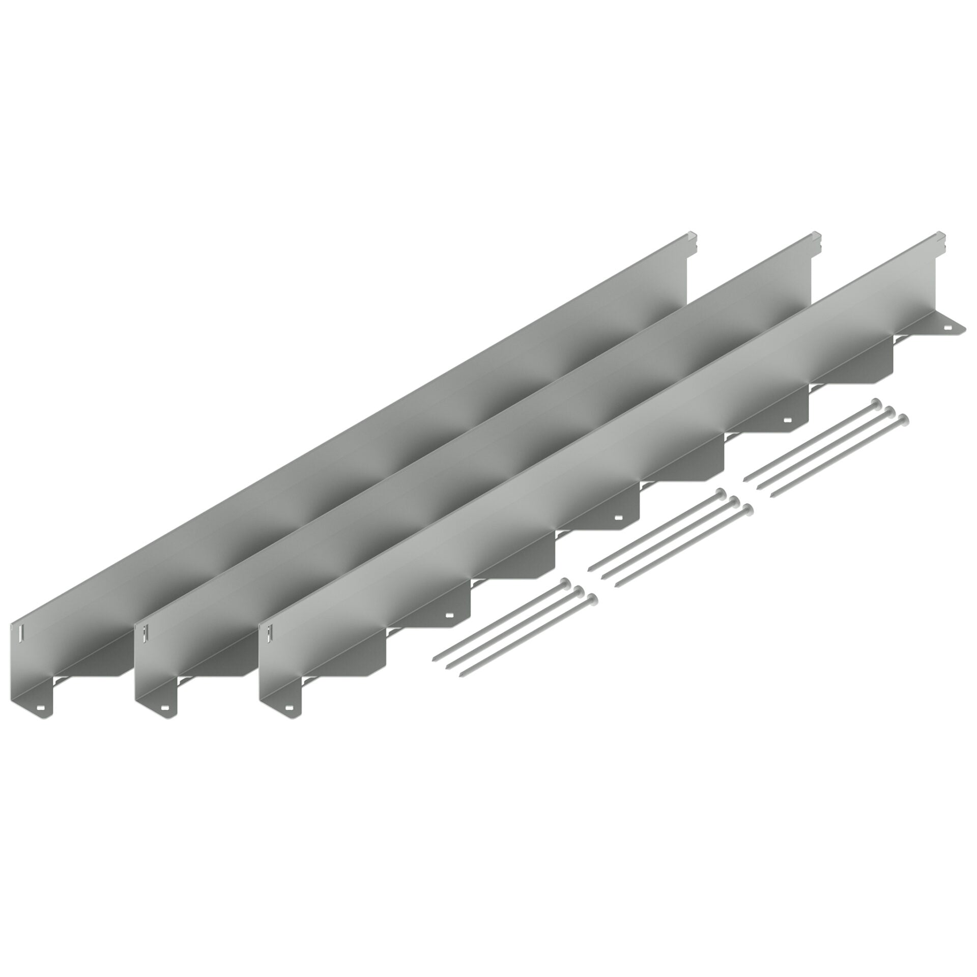 Bordura de acero galvanizado
