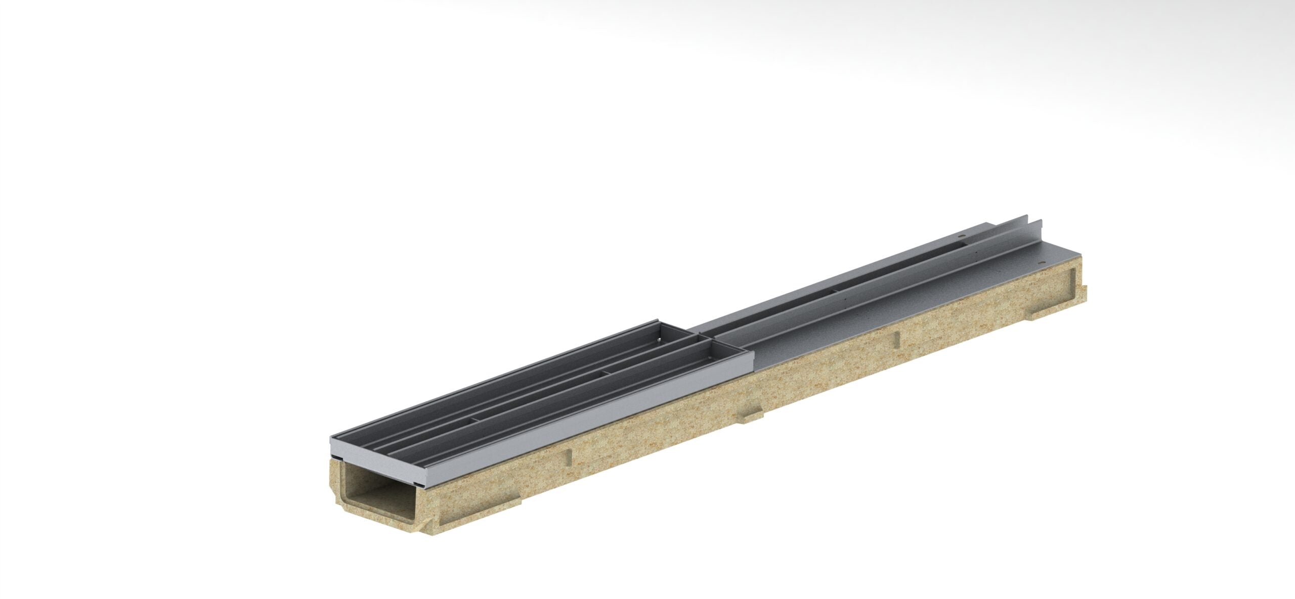 Registro SLOT BASE DN100 de acero inoxidable AISI 304