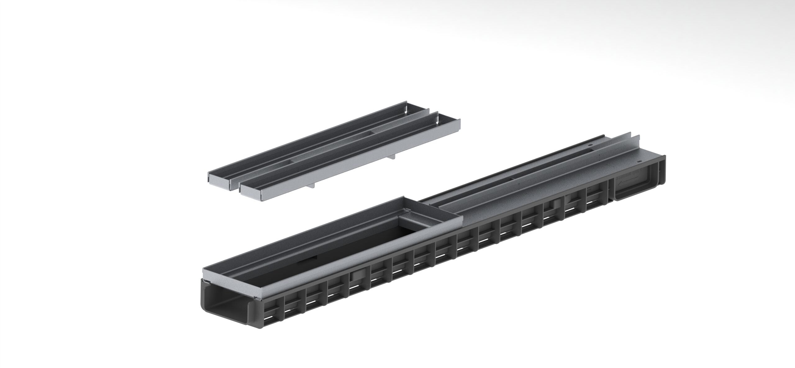 Registro SLOT BASE DN100 de acero inoxidable AISI 304